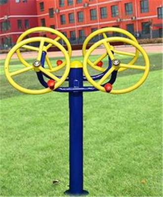 打造全民健康生活圈 戶外健身路徑器材的組合設計與社區價值